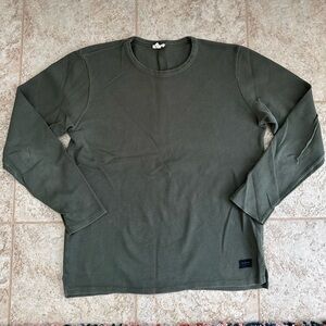 Madness Green Crewneck Sweater Military